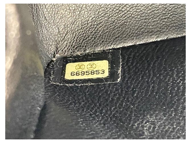 Borsa a tracolla Chanel Matelassé Nera Nero - vista 14