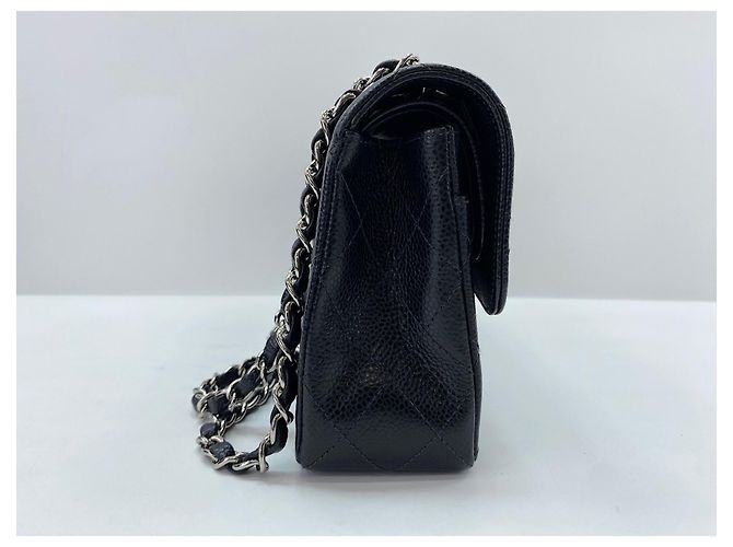 Borsa a tracolla Chanel Matelassé Nera Nero - vista 4
