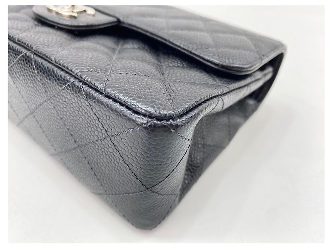 Borsa a tracolla Chanel Matelassé Nera Nero - vista 7