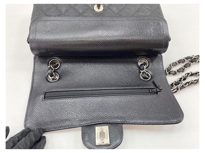 Borsa a tracolla Chanel Matelassé Nera Nero - vista 9