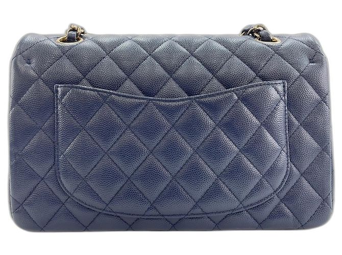 Borsa a tracolla Chanel Matelassé Navy Blu navy - vista 3