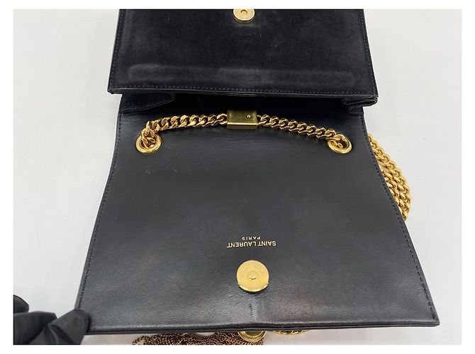 Borsa a tracolla Yves Saint Laurent Paris Kate Nero - vista 11