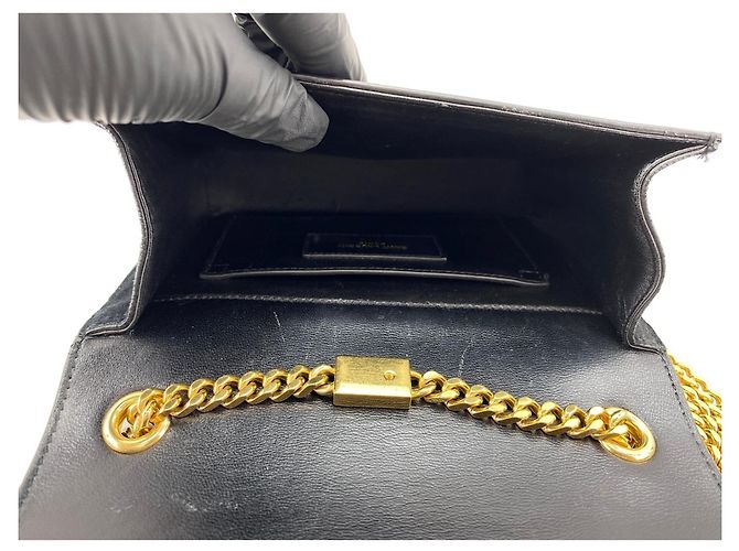Borsa a tracolla Yves Saint Laurent Paris Kate Nero - vista 12