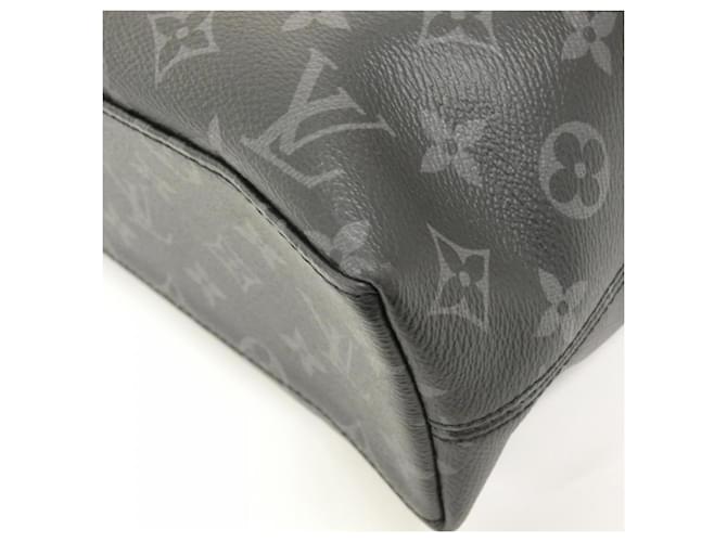 Louis Vuitton Monogram Eclipse Briefcase Explorer Nero - vista 3
