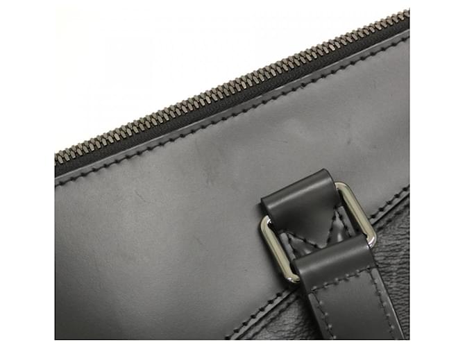 Louis Vuitton Monogram Eclipse Briefcase Explorer Nero - vista 4