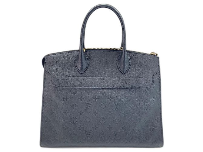 Borsa Tote Louis Vuitton Pont Neuf GM Nero - vista 3