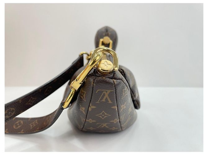 Louis Vuitton x NIGO Duck Bag Shoulder Marrone - vista 3