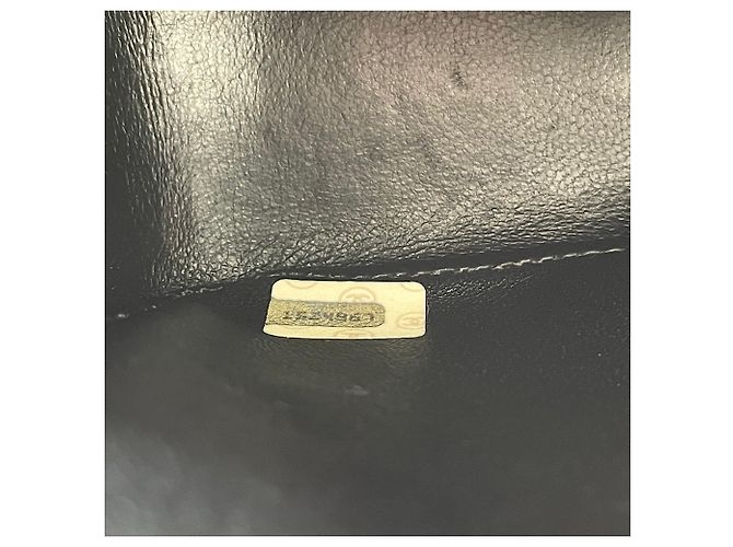 Borsa a tracolla Chanel Mini Matelassé Nero - vista 13