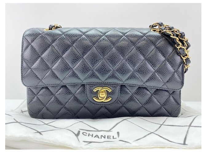 Borsa a tracolla Chanel Matelassé Nero - vista 12