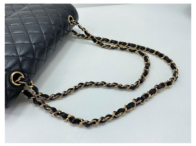 Borsa a tracolla Chanel Matelassé Nero - vista 8