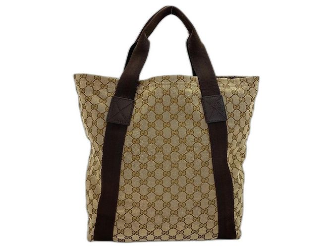 Bolso tote Gucci beige - vista 2