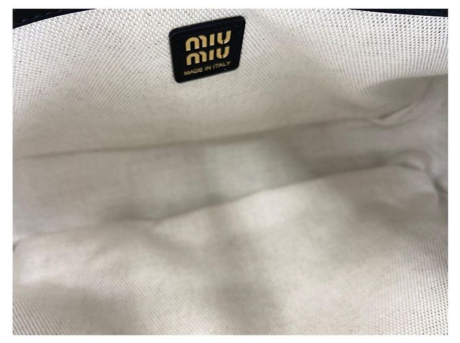 Borsa a tracolla Pocket Miu Miu Nero - vista 11