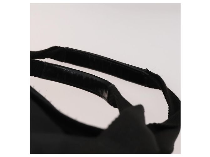 GUCCI Boston Bag Nylon Black Silver 012 0387 Auth 173869 Silvery - vista 9