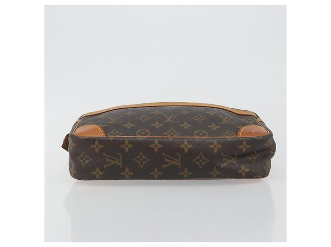 LOUIS VUITTON Monogram Compiegne 28 Clutch Bag M51845 LV Auth 197454 Monogramma - vista 6
