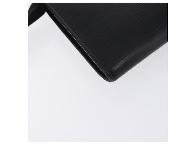 LOUIS VUITTON Epi Pochette Accessoires Accessory Pouch Black M52982 Auth ep15820 Negro - vista 15
