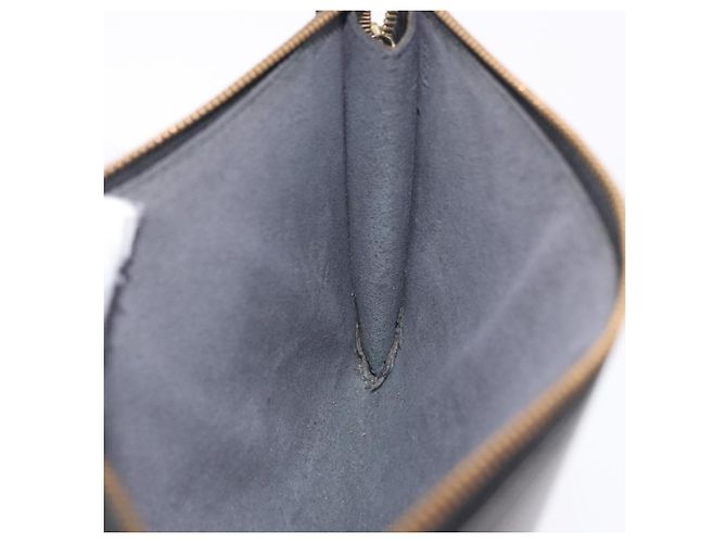 LOUIS VUITTON Epi Pochette Accessoires Accessory Pouch Black M52982 Auth ep15820 Negro - vista 17