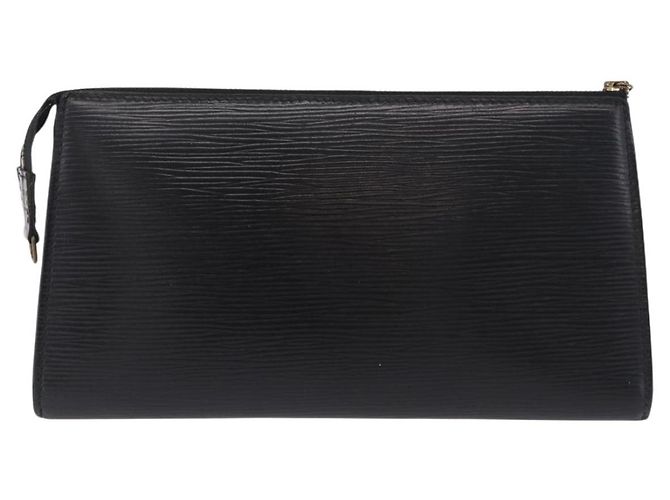 LOUIS VUITTON Epi Pochette Accessoires Accessory Pouch Black M52982 Auth ep15820 Negro - vista 2