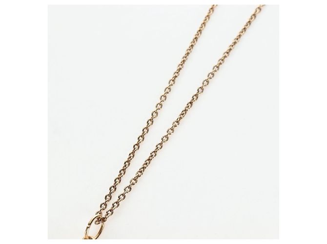 Collana Miu Miu Metal Gold Tone Auth 196475V - vista 5