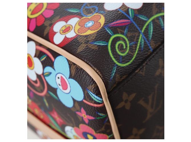 Borsa LOUIS VUITTON Takashi Murakami Keepall Bandouliere 45 M14182 Auth 197301SM Monogramma - vista 10