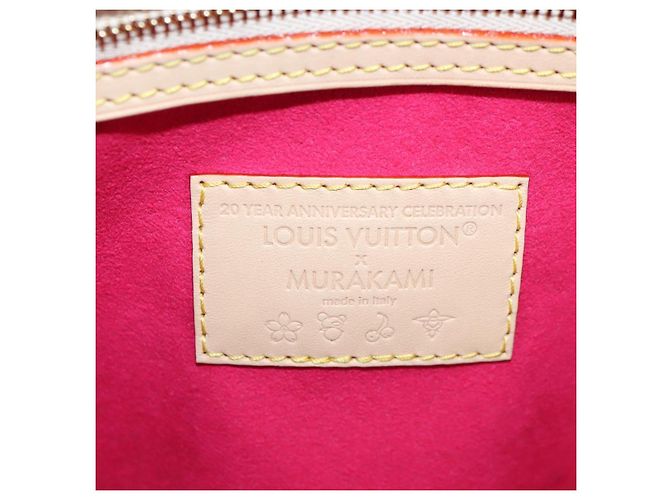 Borsa LOUIS VUITTON Takashi Murakami Keepall Bandouliere 45 M14182 Auth 197301SM Monogramma - vista 11
