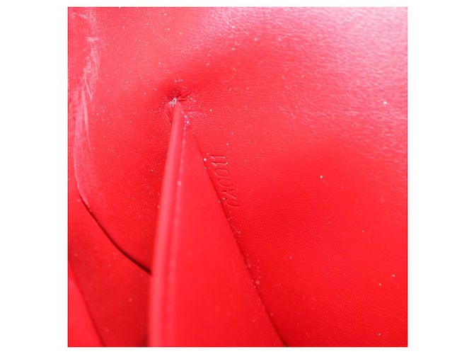 LOUIS VUITTON Monogram Vernis Thompson Street Bag Red M91094 LV Auth BA14781 Rosso - vista 12