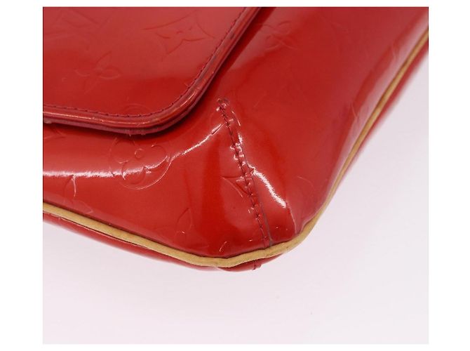 LOUIS VUITTON Monogram Vernis Thompson Street Bag Red M91094 LV Auth BA14781 Rosso - vista 15