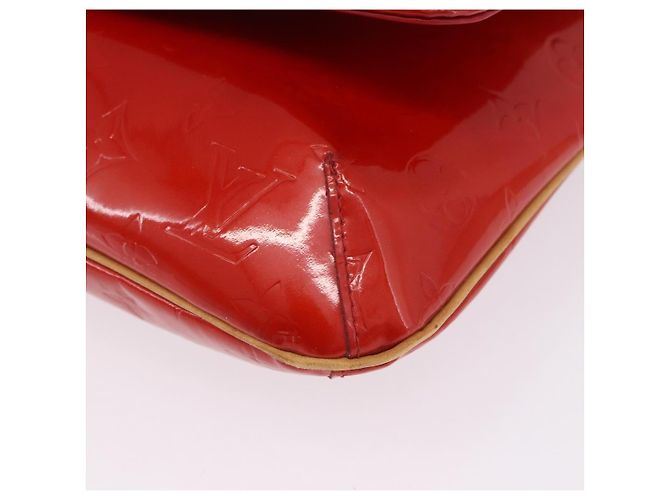 LOUIS VUITTON Monogram Vernis Thompson Street Bag Red M91094 LV Auth BA14781 Rosso - vista 16