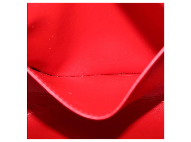 LOUIS VUITTON Monogram Vernis Thompson Street Bag Red M91094 LV Auth BA14781 Rosso - vista 23