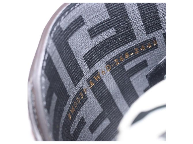 FENDI Kartenetui aus Leder Weiß Auth 197220M - Ansicht 11