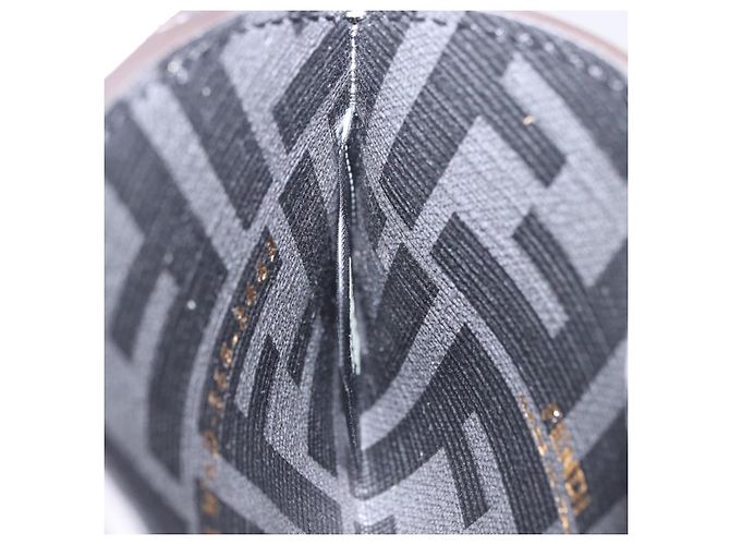 FENDI Kartenetui aus Leder Weiß Auth 197220M - Ansicht 21