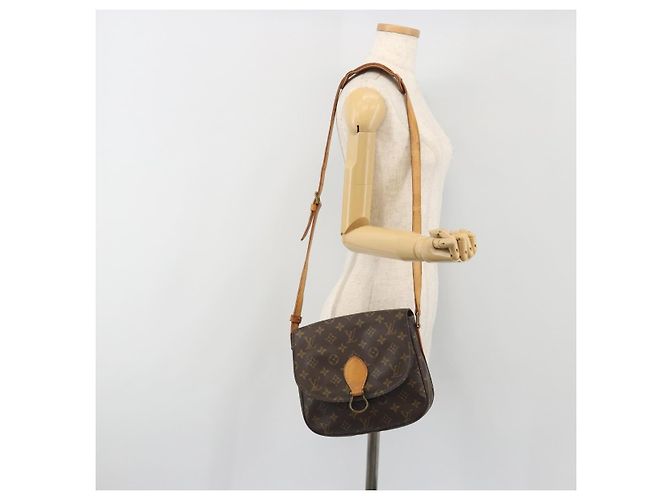 LOUIS VUITTON Monogram Saint Cloud GM Shoulder Bag M51242 LV Auth mr2855 Monogramma - vista 25
