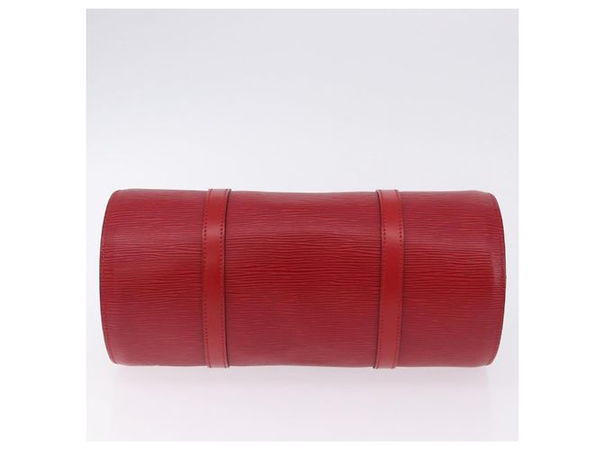 Borsa a mano LOUIS VUITTON Epi Soufflot Rossa M52227 LV Auth 195555V Rosso - vista 5