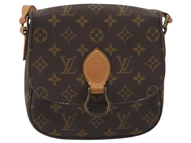 LOUIS VUITTON Borsa a tracolla Monogram Saint Cloud MM M51243 LV Auth 196387A Monogramma - vista 13