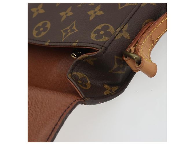 LOUIS VUITTON Borsa a tracolla Monogram Saint Cloud MM M51243 LV Auth 196387A Monogramma - vista 21