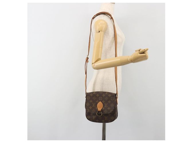 LOUIS VUITTON Borsa a tracolla Monogram Saint Cloud MM M51243 LV Auth 196387A Monogramma - vista 27
