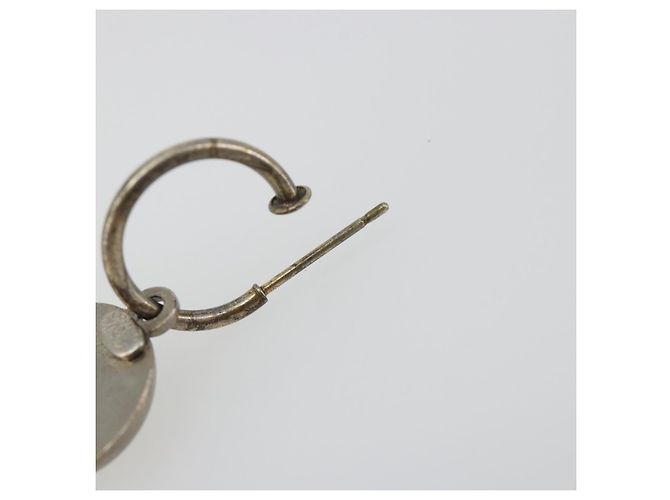 CHANEL Pierce Metal Silver CC Auth 198817 Argento - vista 13