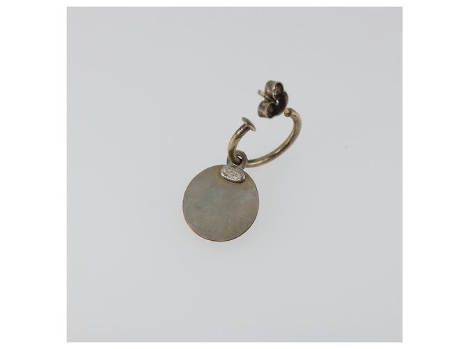 CHANEL Pierce Metal Silver CC Auth 198817 Argento - vista 3