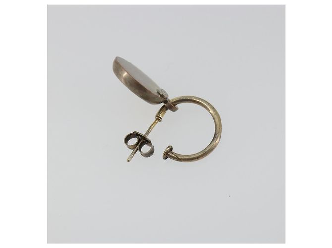 CHANEL Pierce Metal Silver CC Auth 198817 Argento - vista 5