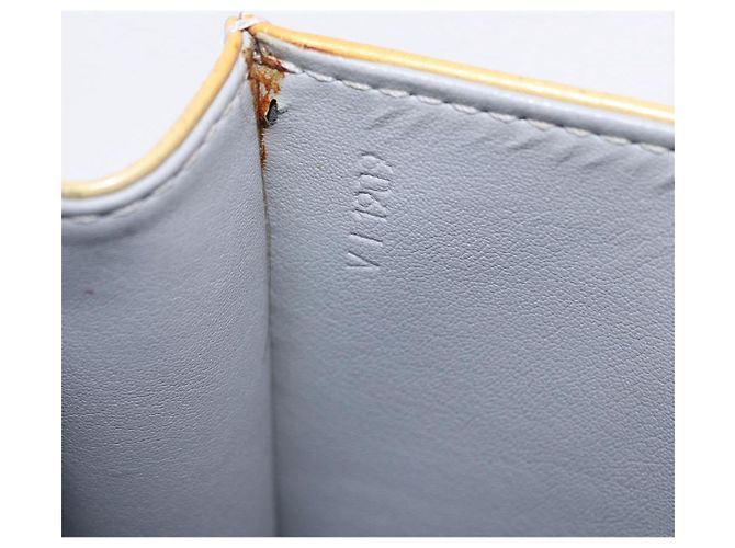 LOUIS VUITTON Monogram Vernis Spring Street Hand Bag Gris M91029 LV Auth 196286 Grigio - vista 11