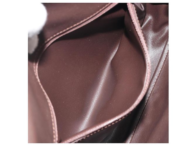 Borsa a tracolla Burberrys Nova Check Canvas Beige Tono Oro Auth BA14931A - vista 12