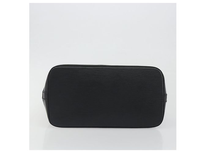 Borsa a mano LOUIS VUITTON Epi Alma Noir M52142 LV Auth 198666A Nero - vista 5