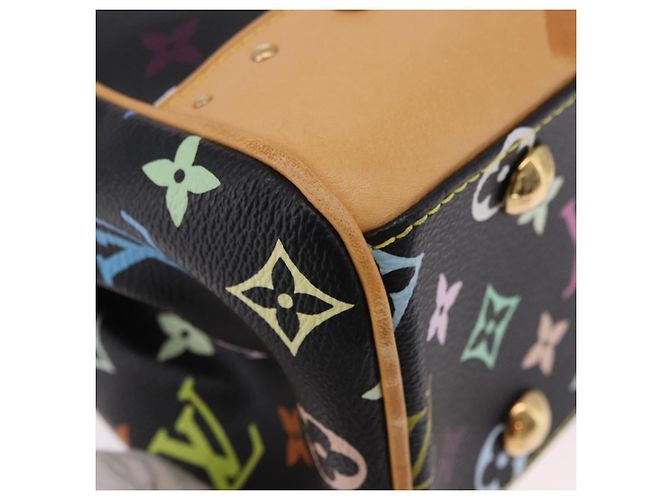 Borsa LOUIS VUITTON Monogram Multicolor Beverly MM Nera M40204 LV Auth ka5760SV Nero - vista 14