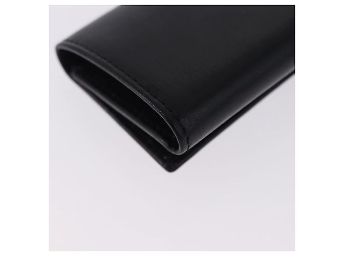 GUCCI Interlocking Key Case Leather Black Silver 115225 Auth am12352V Silvery - view 15