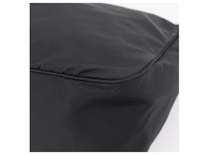 Borsa a tracolla PRADA Nylon Black Silver Auth am12283V Nero Argento - vista 15