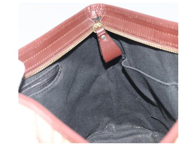 Borsa Tote BURBERRY Nova Check PVC Leather Beige Brown Auth 198649A Marrone - vista 18