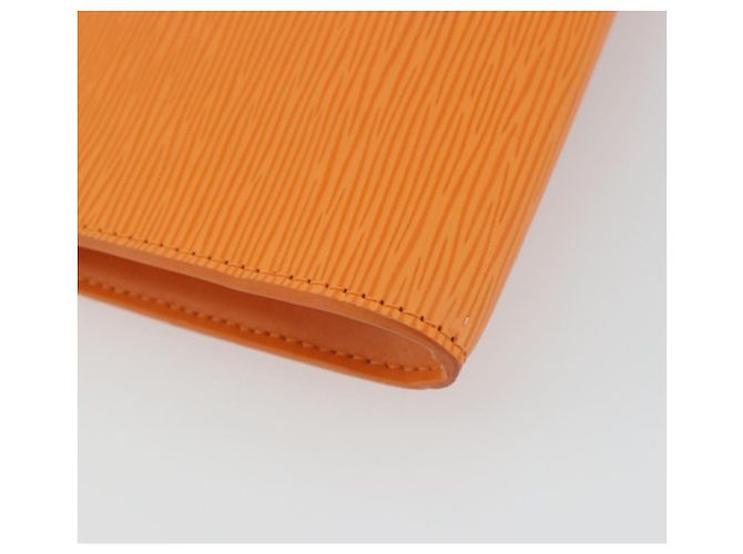 LOUIS VUITTON Epi Pochette Accessoires Orange Mandarin M5294H LV Auth 197554A - vista 16