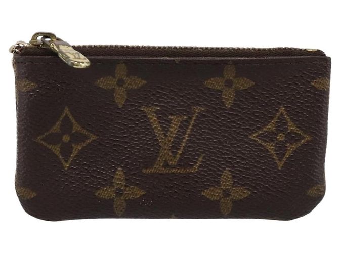 LOUIS VUITTON Monogram Pochette Cles Coin Purse M60033 LV Auth 197563 Monograma - vista 13