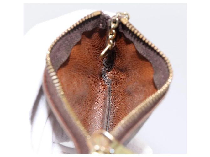 LOUIS VUITTON Monogram Pochette Cles Coin Purse M60033 LV Auth 197563 Monograma - vista 17