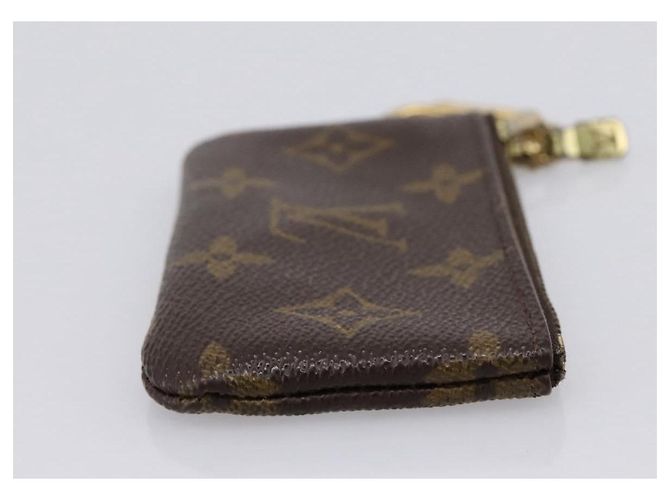 LOUIS VUITTON Monogram Pochette Cles Coin Purse M60033 LV Auth 197563 Monograma - vista 4