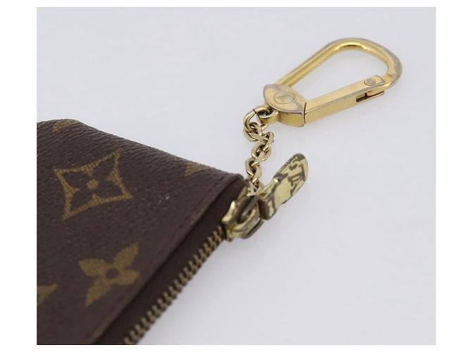 LOUIS VUITTON Monogram Pochette Cles Coin Purse M60033 LV Auth 197563 Monograma - vista 6